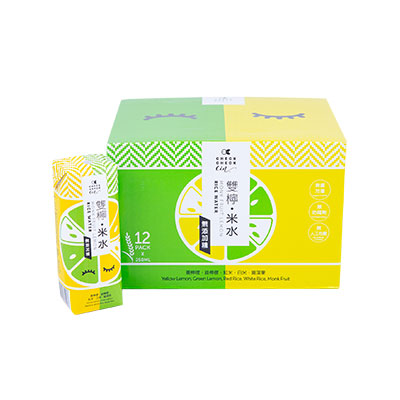 CheckCheckCin雙檸紙包米水 (原箱)