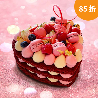 【85折】Harbour Grand 紅莓紅絲絨芝士蛋糕