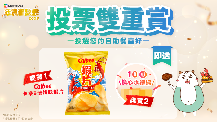 狂賞‧投票雙重賞